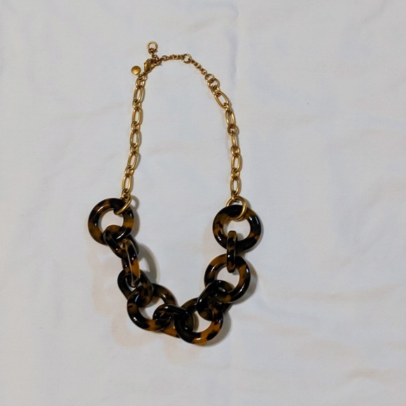 J. Crew Factory Jewelry - J Crew Merchantile Tortoiseshell Necklace